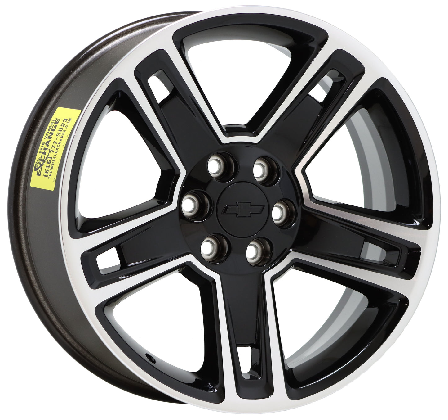 22" Chevrolet GMC Sierra Silverado 1500 Black wheel rim Factory OEM CK160 5664