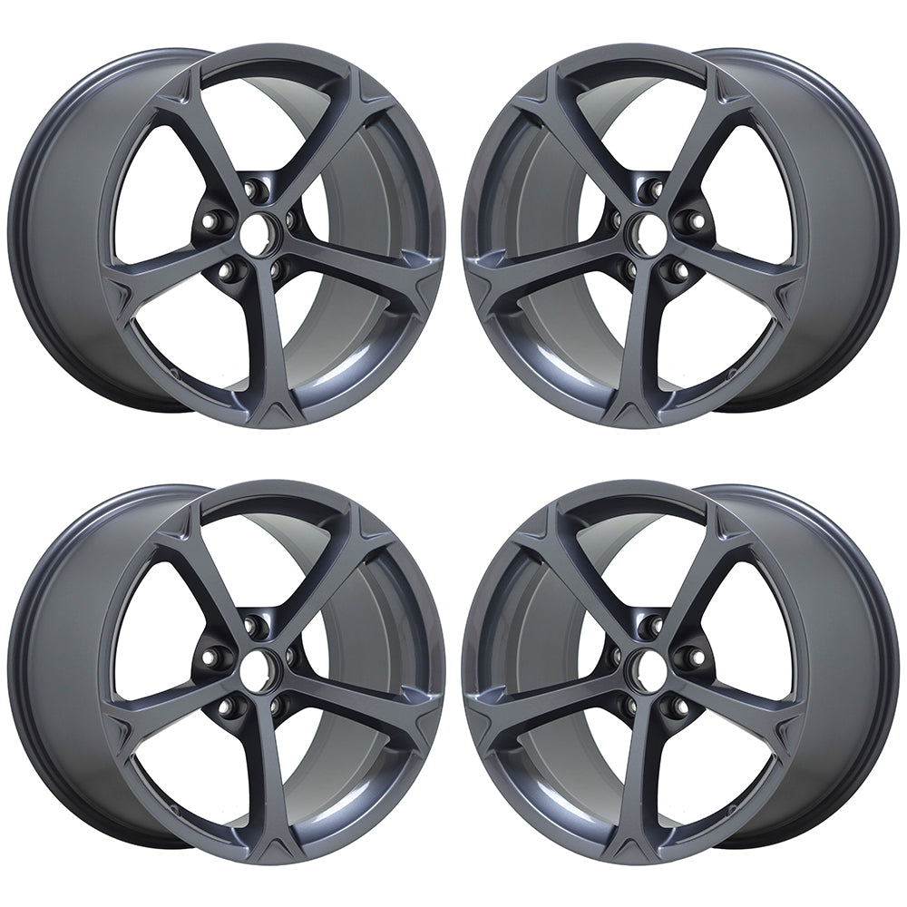 19x12" Corvette Grand Sport Grey wheel rim Factory OEM NEW GM 19" rear 5456
