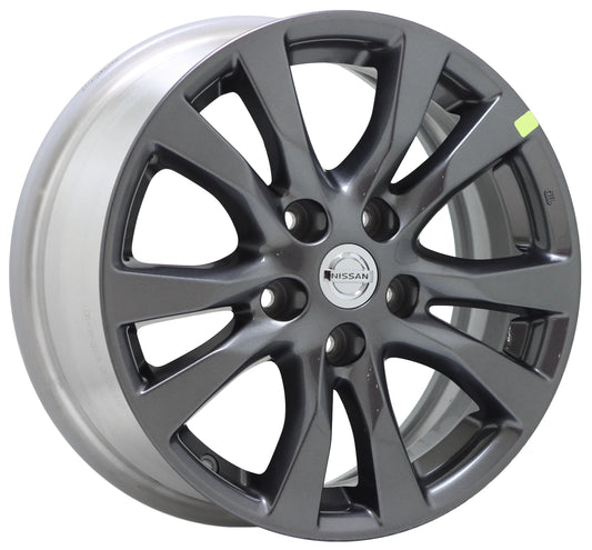 18" Nissan Altima Charcoal Grey factory finish wheel rim Factory 62718