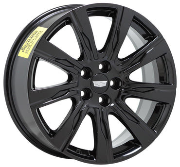 20" Cadillac XT4 Gloss Black wheels rims Factory OEM set 4826