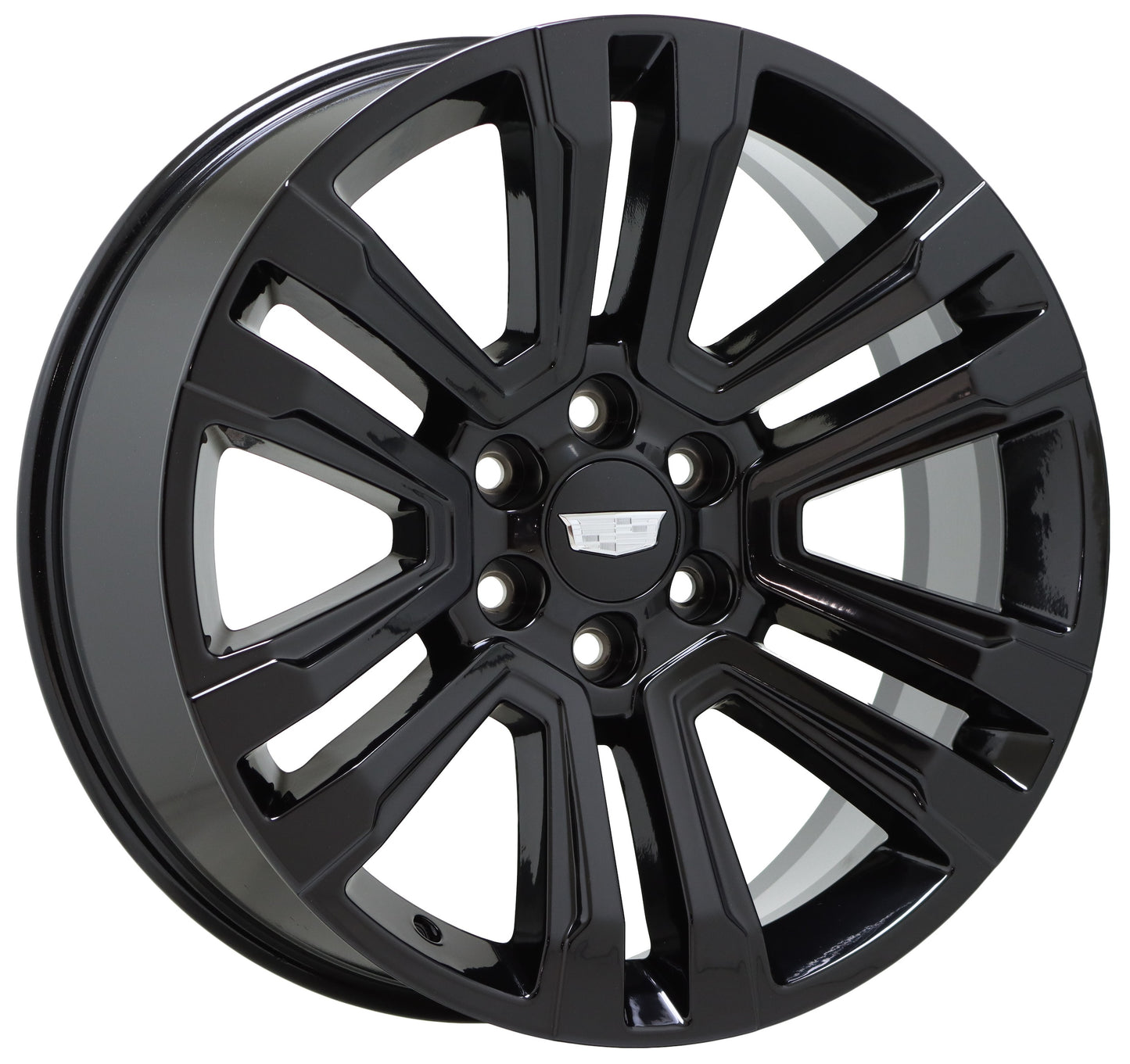 22" GMC Sierra Yukon Escalade Gloss Black wheels rims Factory OEM 5822 EXCHANGE