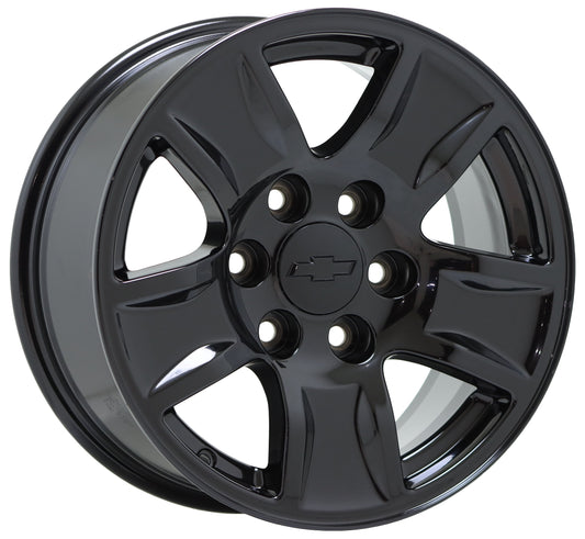 17" Chevrolet Silverado GMC Sierra 1500 Black wheel rim Factory OEM single 5657