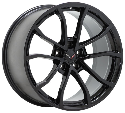 NEW 19x10" Corvette C7 GrandSport Machined Silver wheel rim Factory OEM 5542