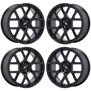 20x9" Dodge Charger Challenger ScatPack Black Satin wheel rim Factory OEM 2527