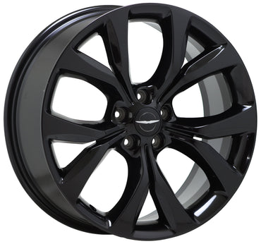 19" Chrysler 200 Gloss Black wheels rims Factory OEM 2015 2016 2017 set 4 2515
