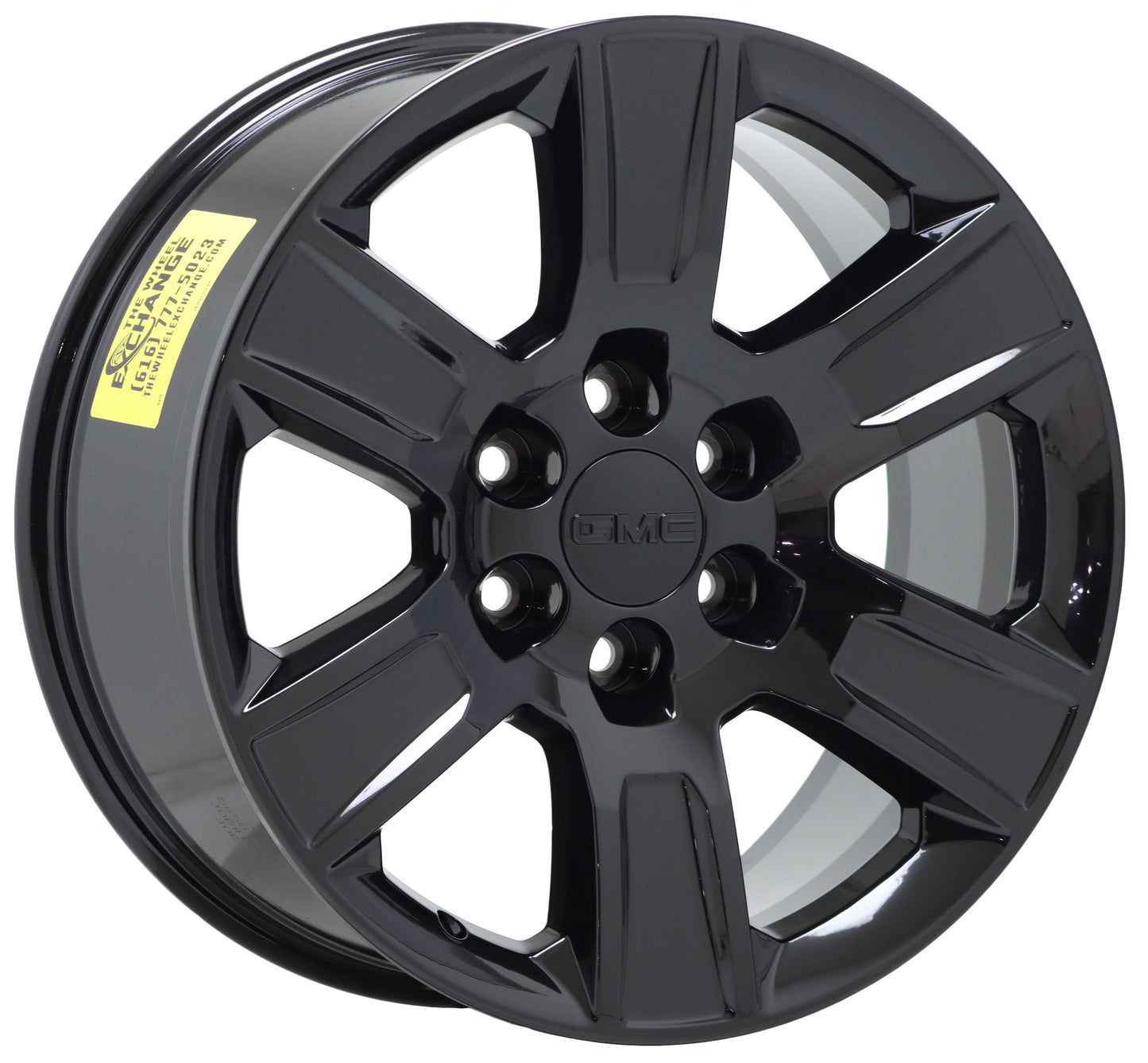 20" GMC Sierra Yukon 1500 Truck Black wheels rims Factory OEM set 5650 EXCHANGE