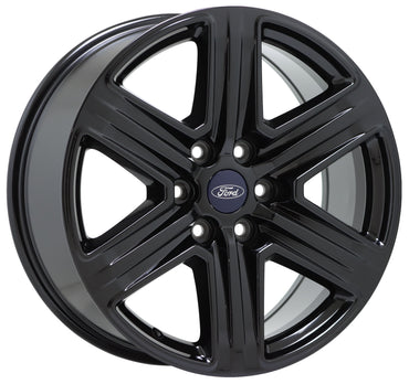 20" Ford F150 Truck Gloss Black wheels rims Factory OEM set 4 10172