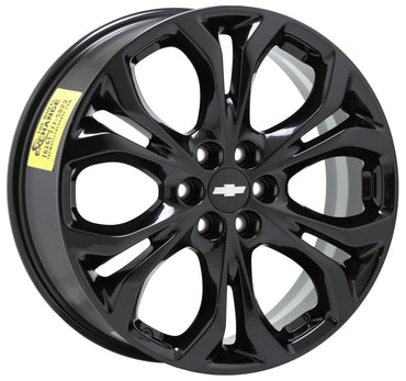 20" Chevrolet Traverse Enclave Gloss Black wheels rims Factory OEM GM set 5851