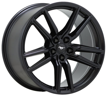 20x11 Ford Mustang GT500 Satin Black wheels rims OEM set 10278 10279