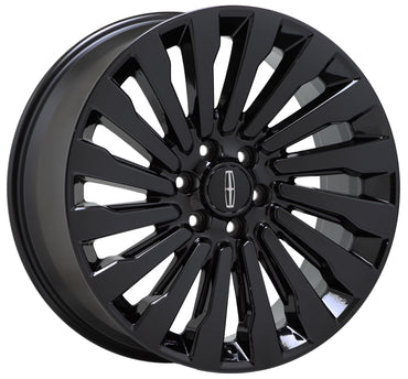 22" Lincoln Navigator Gloss Black wheels rims Factory OEM 2018-2021 10178
