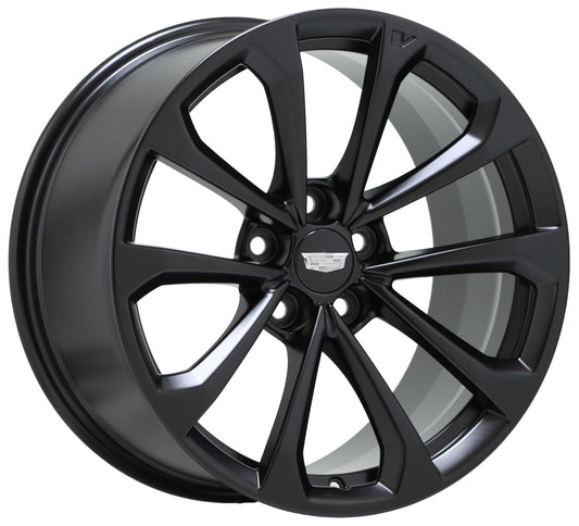 18x9.5" Cadillac ATS-V Sedan Satin Black wheel rim Factory OEM 4770