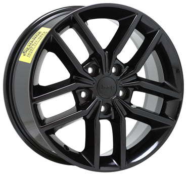 18" Jeep Grand Cherokee Gloss Black wheels rims Factory OEM set 9156 9164