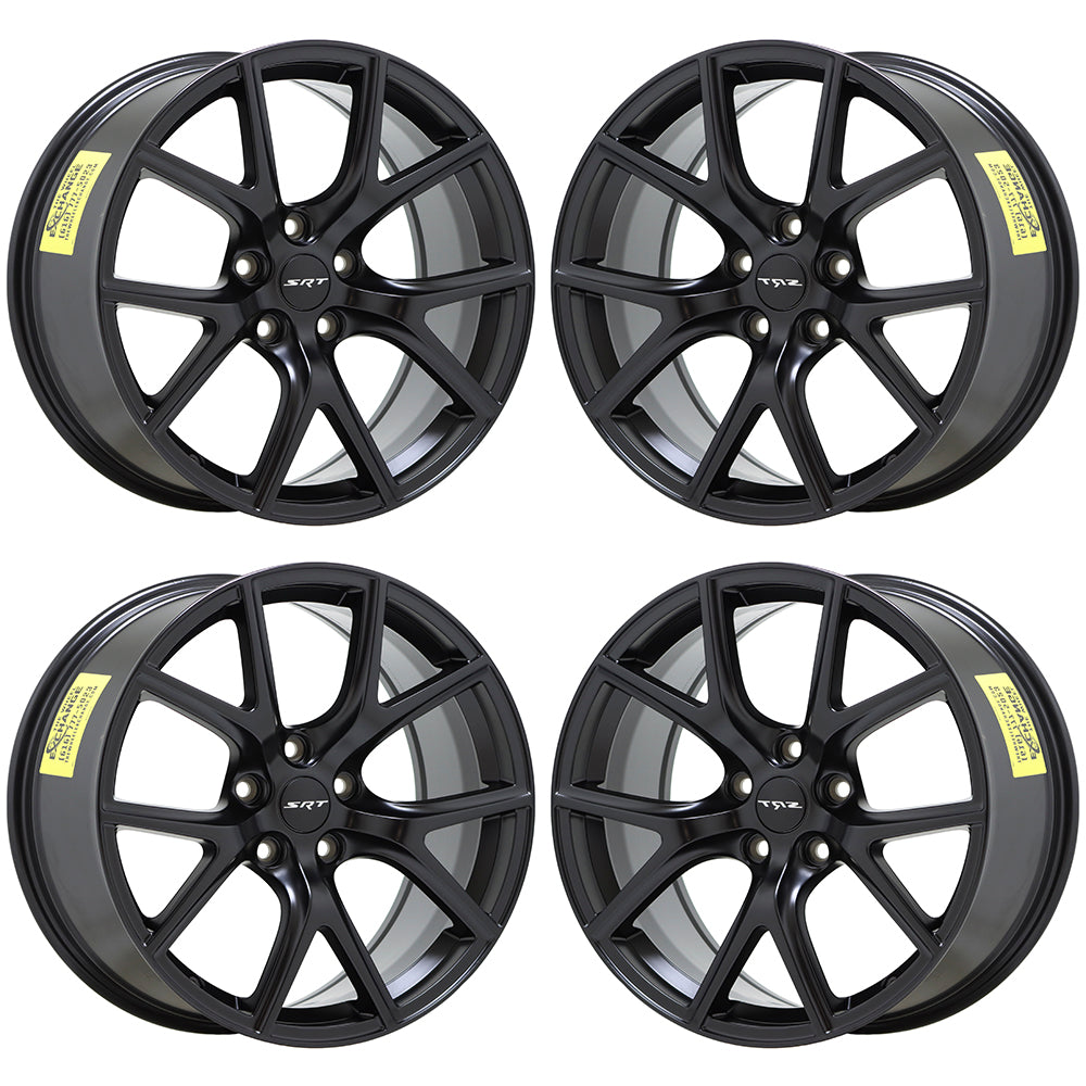 20" Grand Cherokee SRT Satin Black wheels rims Factory OEM 9173 set