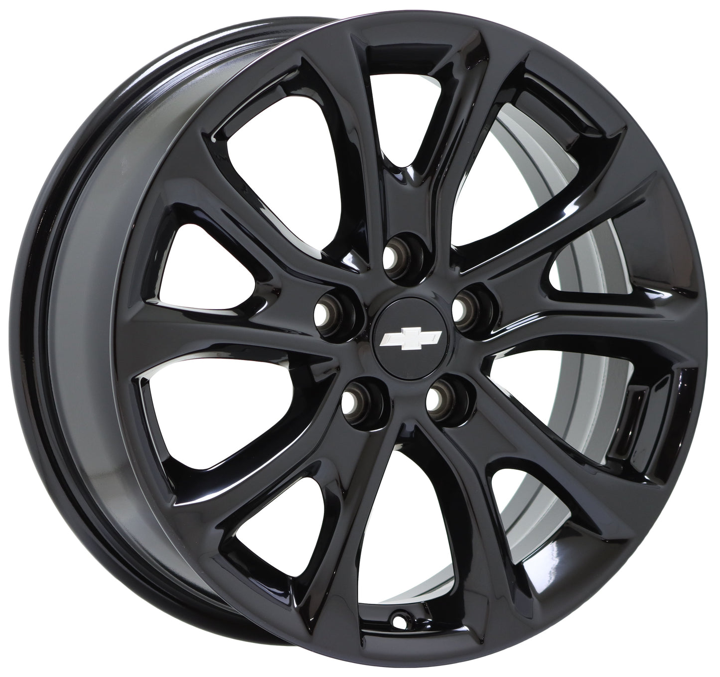 17" Chevrolet Equinox Gloss Black wheels rims Factory OEM set 5829