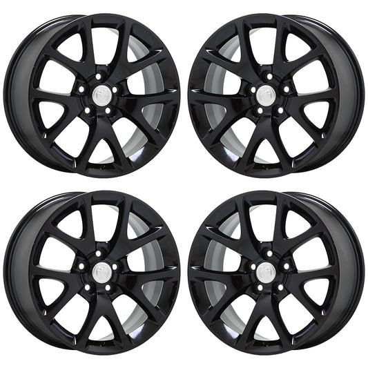 19" Buick Lacrosse Regal Gloss Black wheels rims Factory OEM set 4108 EXCHANGE