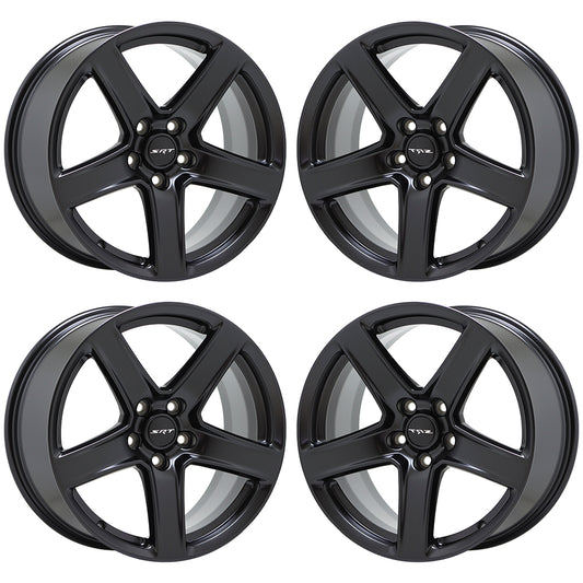 20" Grand Cherokee Satin Black wheels rims Factory OEM set 9172 EXCHANGE