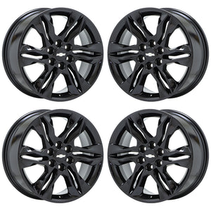 18" Chevrolet Blazer Black wheels rims Factory OEM 2019-2021 set 4 5934