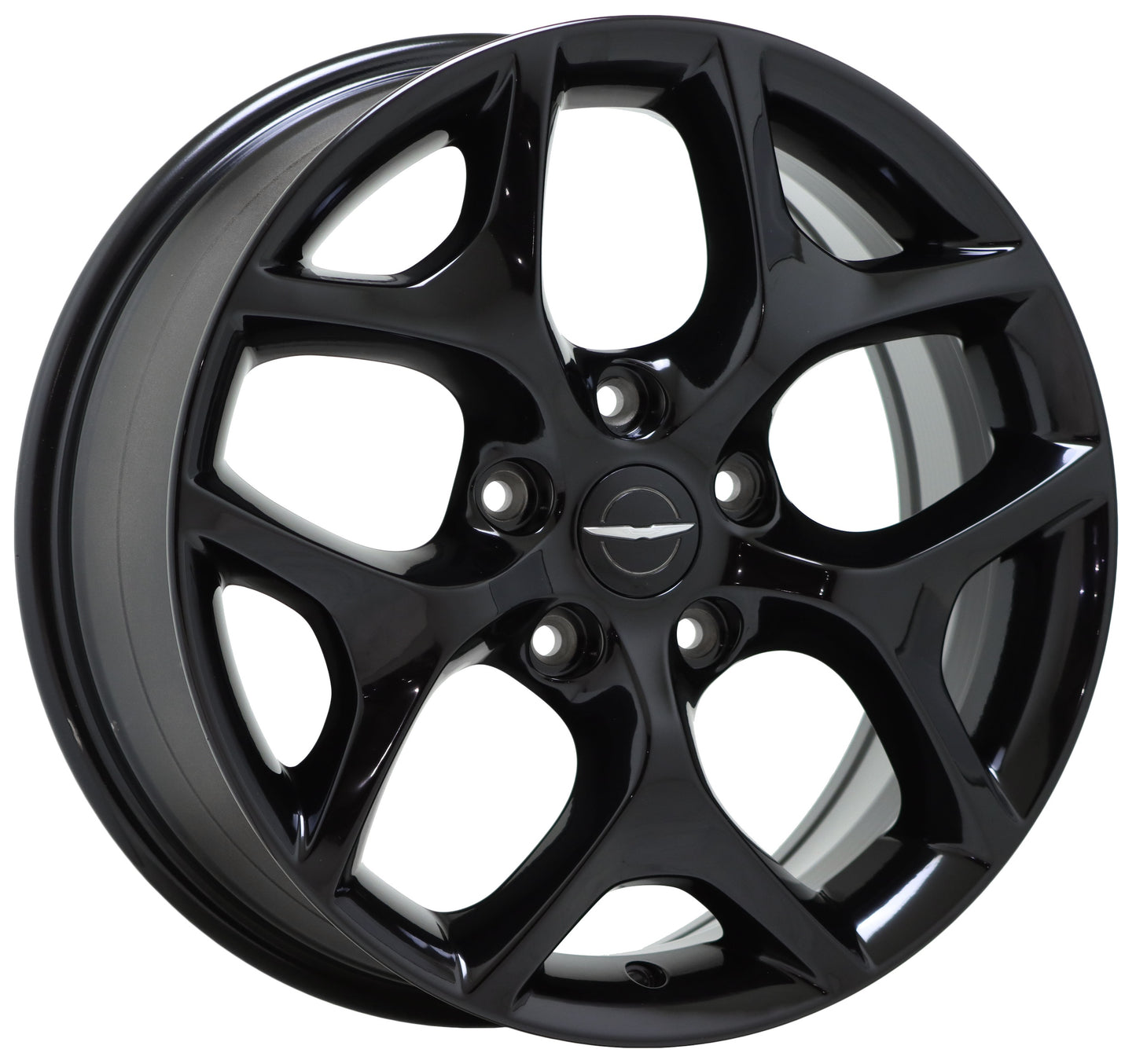 18" Chrysler Pacifica Gloss Black wheels rims Factory OEM set 2593 EXCHANGE
