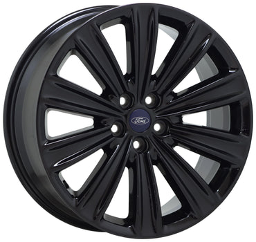 20" Ford Explorer Gloss Black wheels rims Factory OEM set 10269