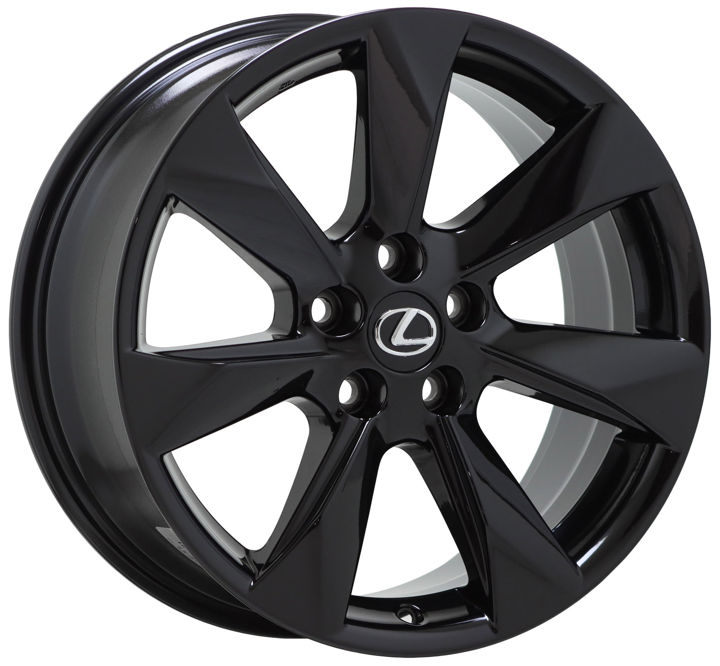 18" Lexus RX350 RX450 Gloss Black wheels rims Factory OEM 74336 EXCHANGE