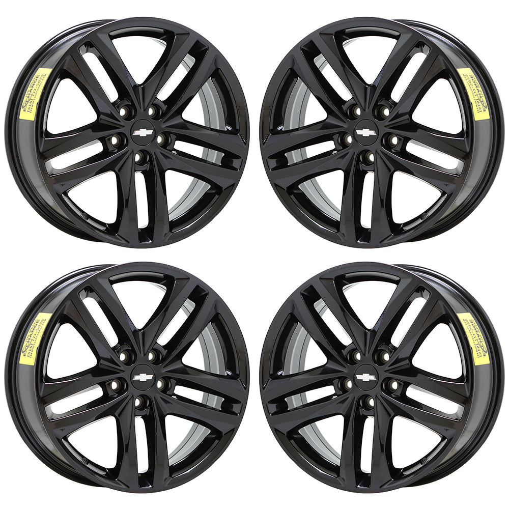 19" Chevrolet Equinox Gloss Black wheels rims Factory OEM set 5832