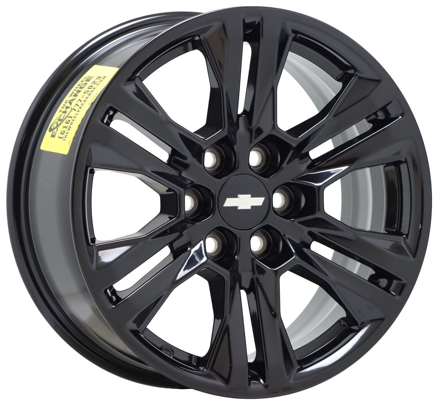17" Chevrolet Colorado Truck Gloss Black wheels rims OEM set 5871 EXCHANGE