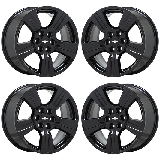 18" Chevrolet Colorado Canyon Truck Black wheels rims Factory OEM set 4 5673