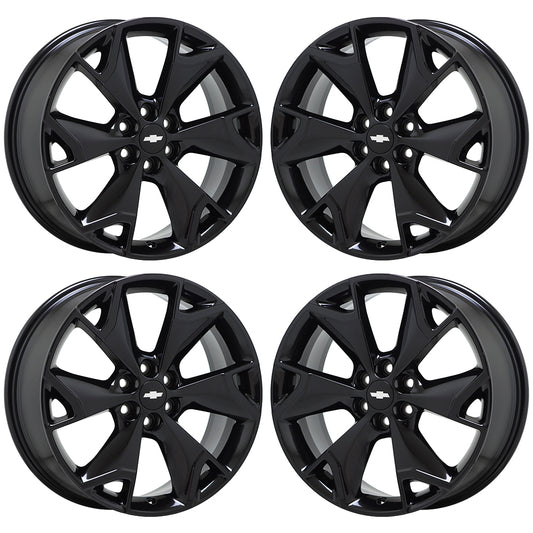 20" Chevrolet Blazer Traverse Gloss Black wheels rims Factory OEM set 5937