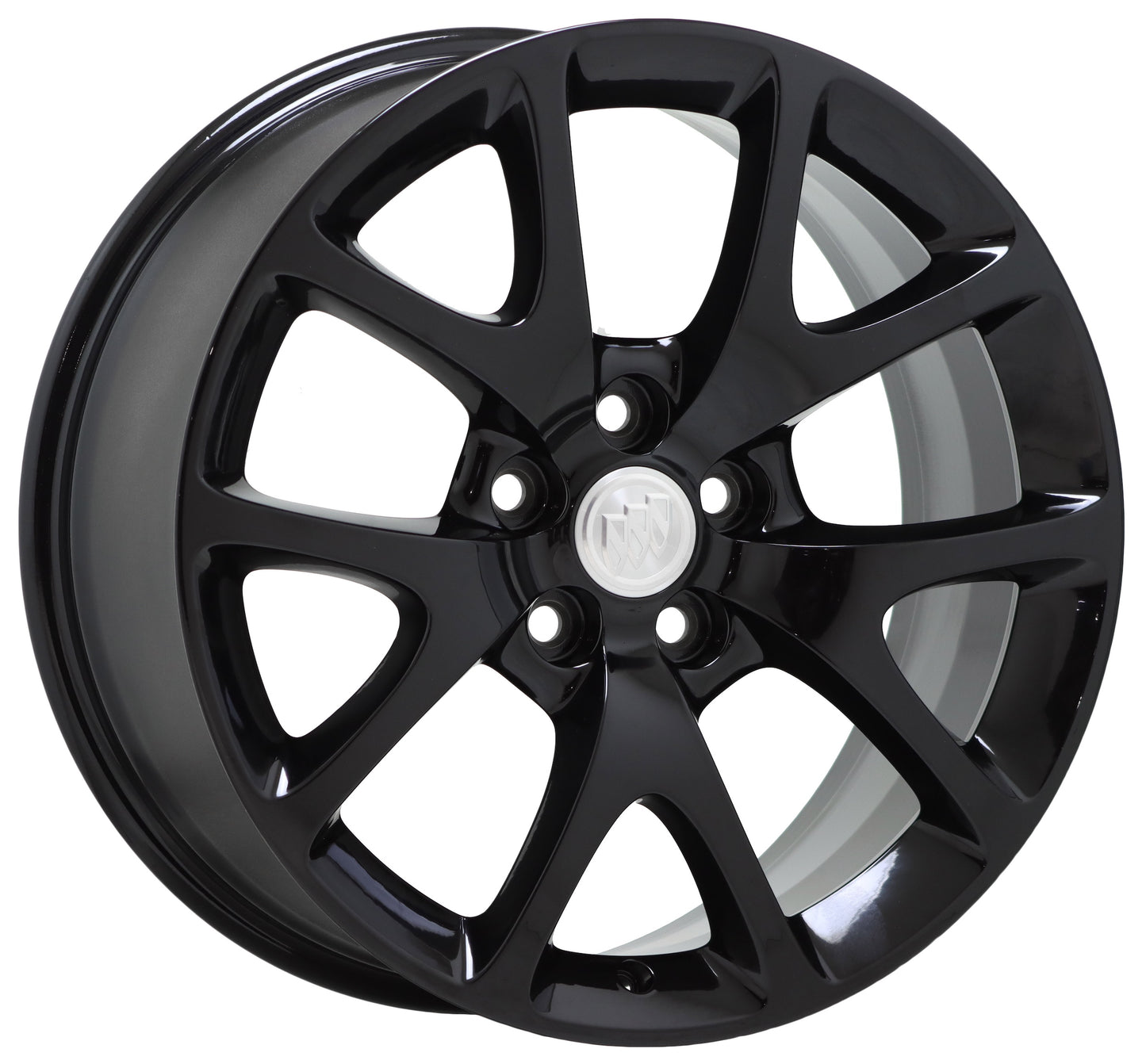 19" Buick Lacrosse Regal Gloss Black wheels rims Factory OEM set 4108 EXCHANGE