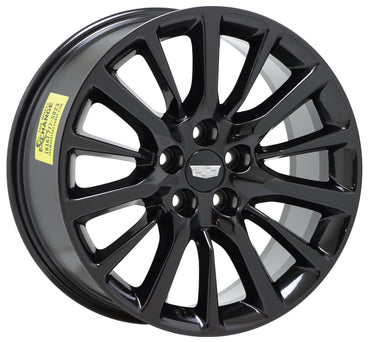 19" Cadillac CT6 XTS Gloss Black wheels rims Factory OEM GM set 4762