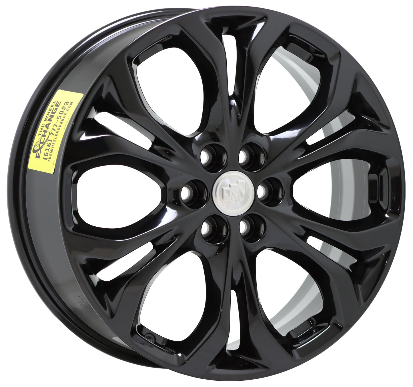 20" Buick Enclave Gloss Black wheels rims Factory OEM GM set 5851