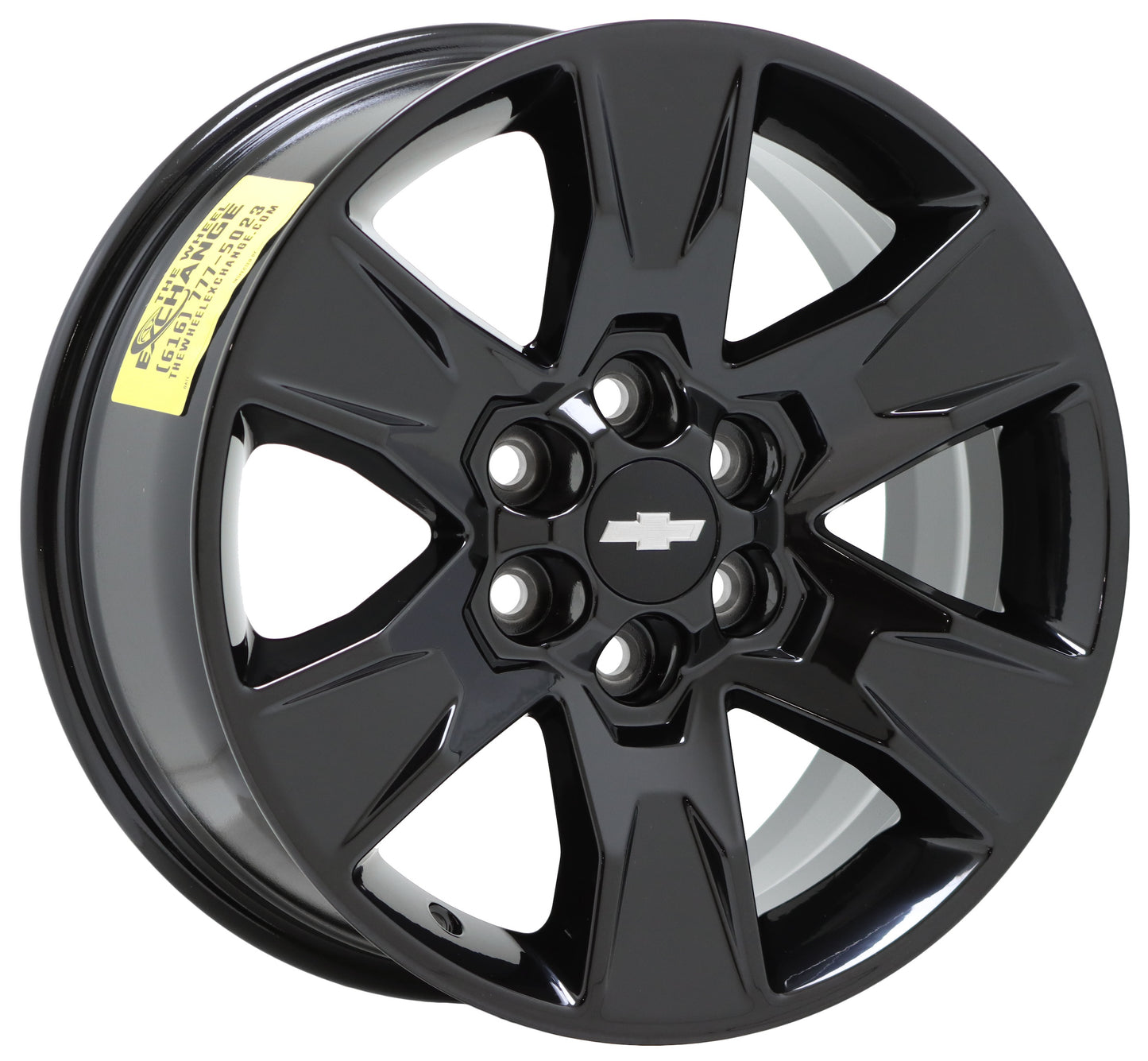 17" Chevy Colorado Truck Gloss Black wheels rims Factory OEM set 4 5693