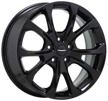 20" Chyrsler Pacifica Gloss Black wheels rims Factory OEM set 9212