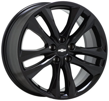 19" Chevrolet Malibu Gloss Black wheels rims Factory OEM set 5857 5895