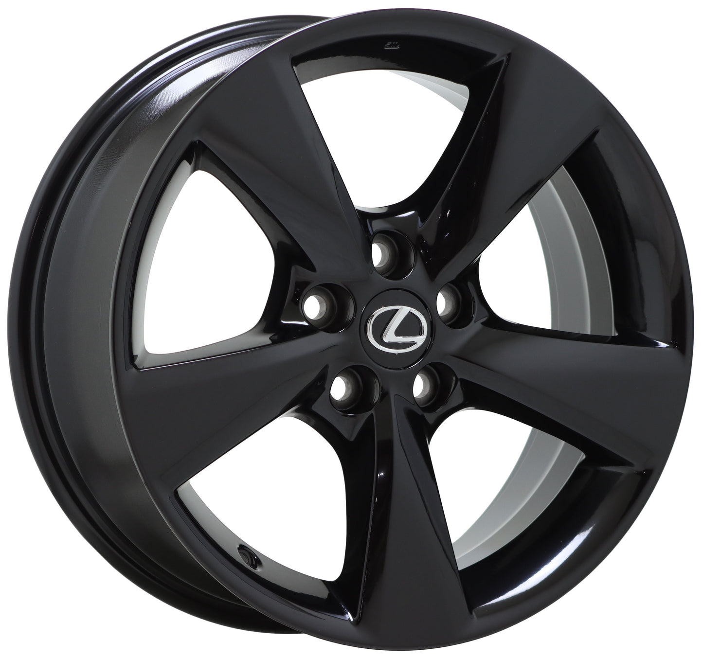 18" Lexus RX350 RX450 Gloss Black wheels rims Factory OEM set 4 74253