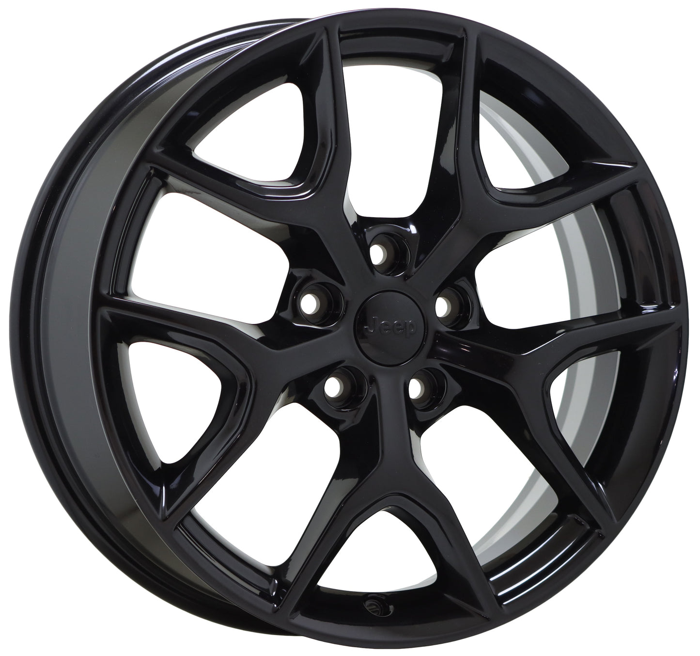 20" Jeep Grand Cherokee Gloss Black wheels rims Factory OEM set 9214 EXCHANGE