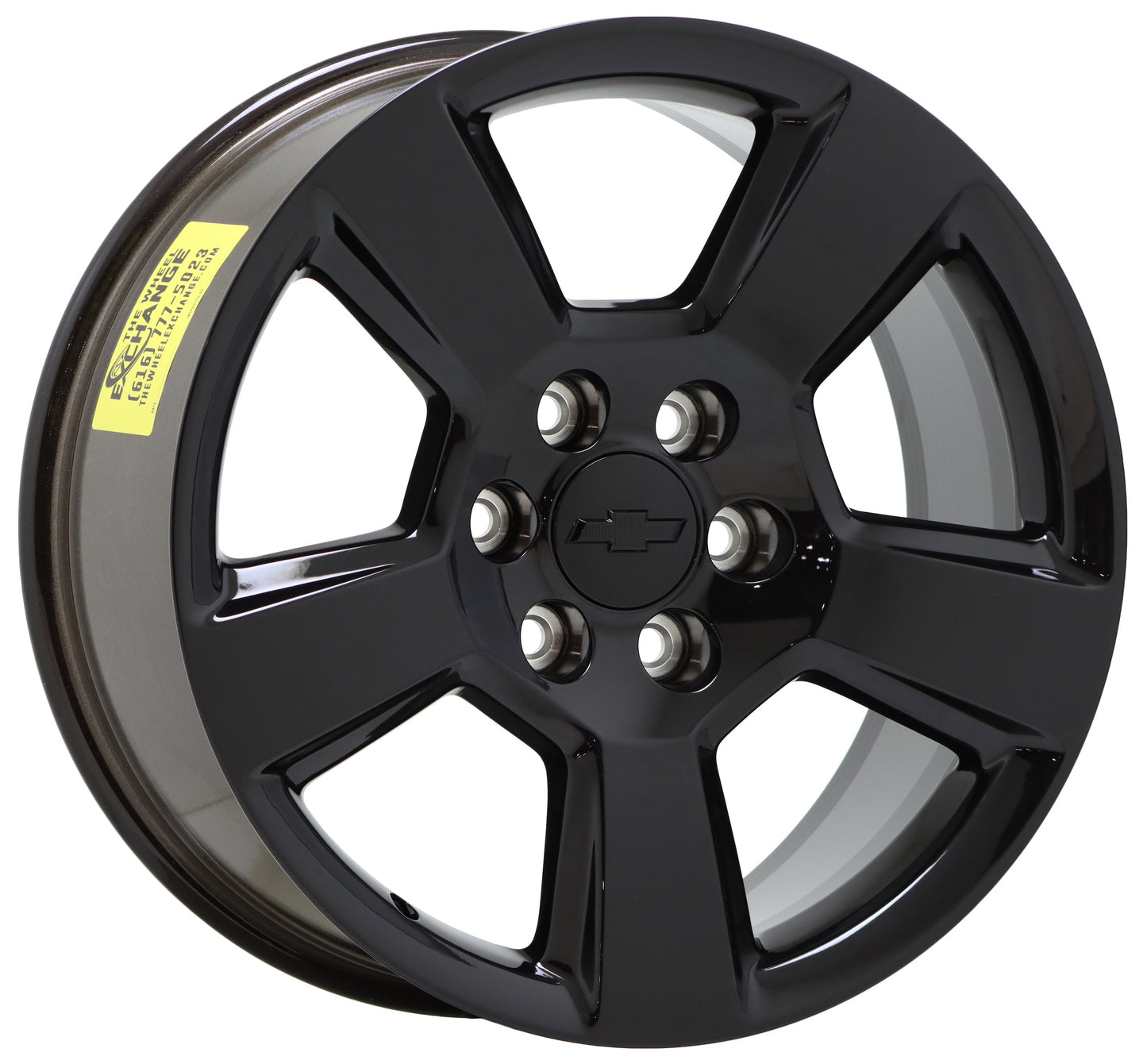 20" Chevrolet Silverado GMC Sierra 1500 Black wheels rims Factory OEM set 5652