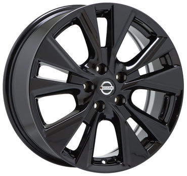 18" Nissan Murano Gloss Black wheels rims Factory OEM 2015-2020 set 4 62706