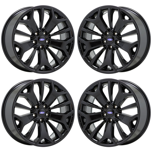 19" Ford Taurus SHO Gloss Black wheels rims Factory OEM set 4 3925