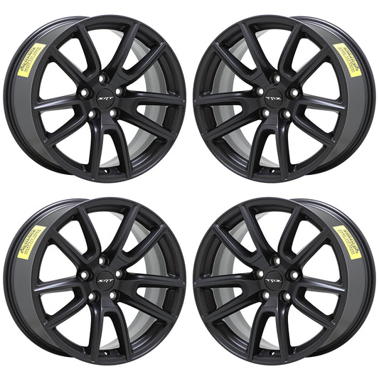 20" Dodge Durango SRT Satin Black wheels rims Factory OEM set 2626 EXCHANGE