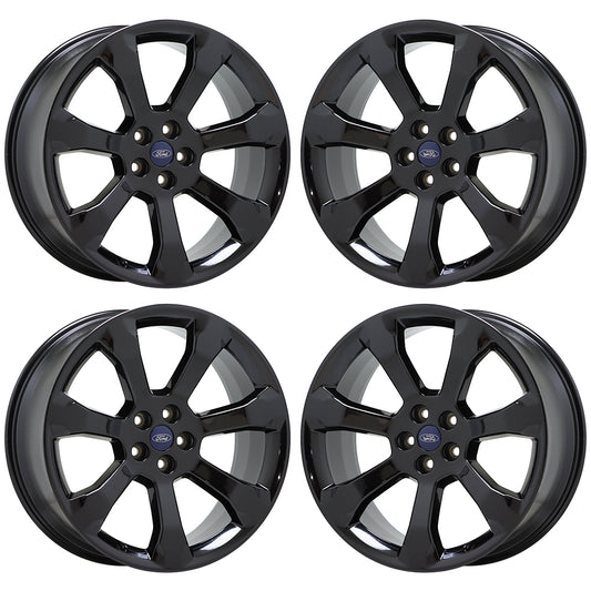 21" Ford Explorer ST Gloss Black wheels rims Factory OEM set 10271