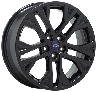 18" Ford Escape Gloss Black wheels rims Factory OEM set 10258