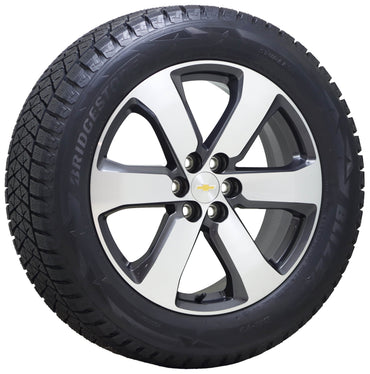 20" Chevrolet Traverse Factory Machined Grey OEM Wheels Tires 5845 set 4