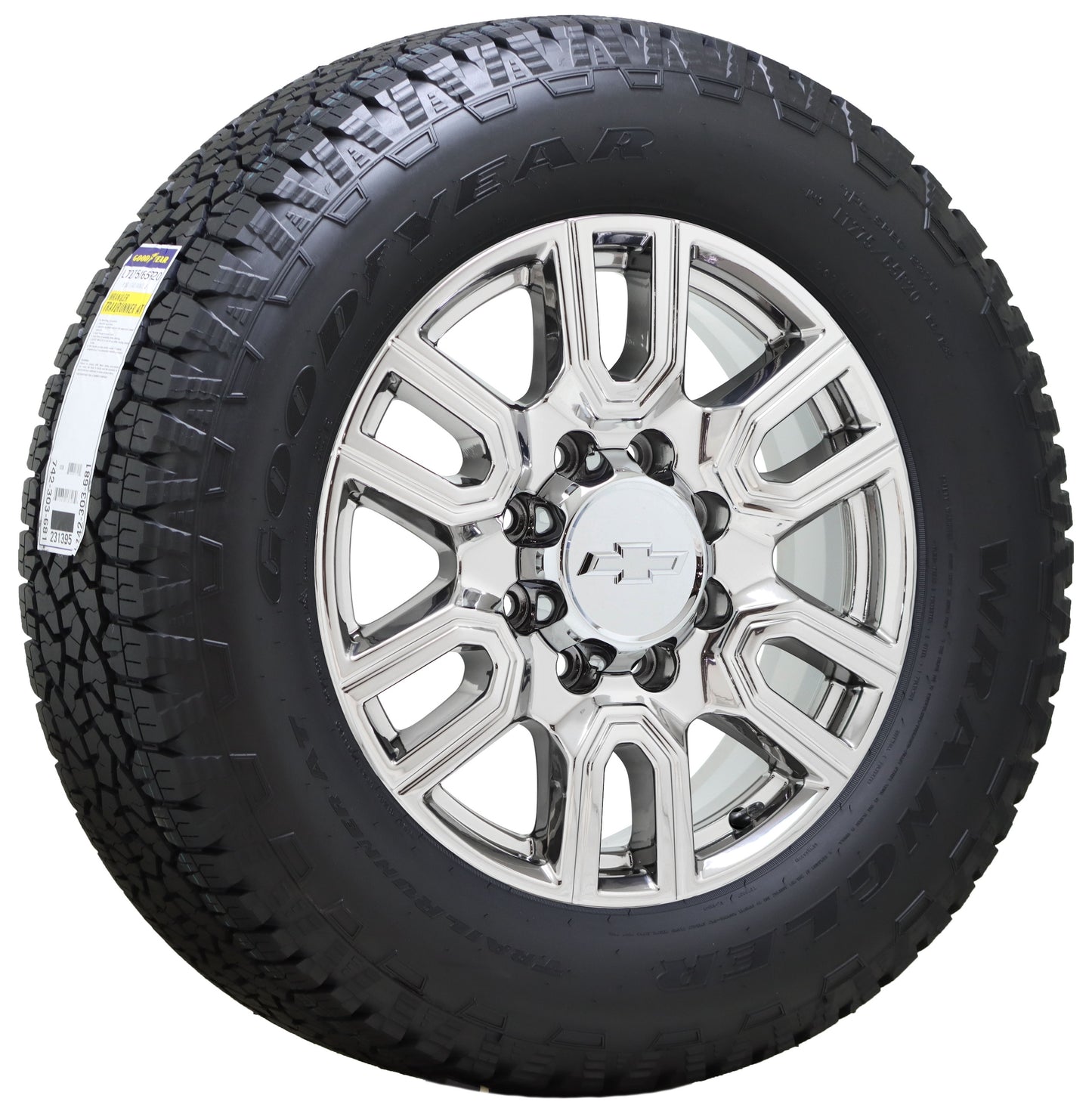20" Chevrolet Silvera 2500 3500 Truck Bright Chrome wheels rims Factory OEM 5950