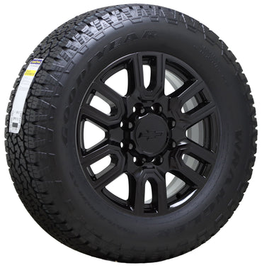 20" GMC Sierra Yukon 2500 3500 Truck Gloss Black wheels rims OEM set 5950