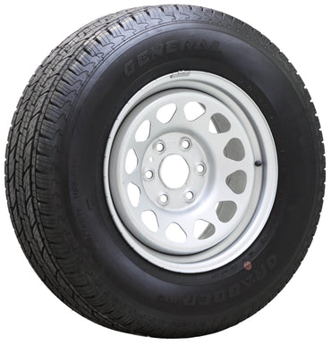 17" Chevrolet Silverado Colorado GMC Sierra Silver OEM wheels tires set 8130