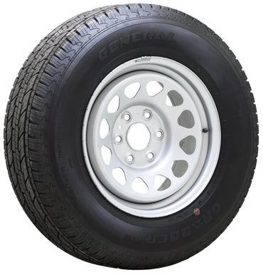 17" Chevrolet Silverado Colorado GMC Sierra Silver OEM wheels tires set 8130