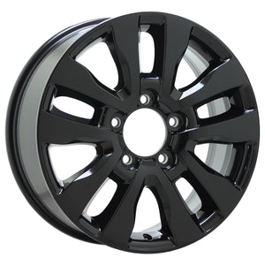 20" Toyota Sequoia Tundra black wheels rims Factory OEM set 4 69533