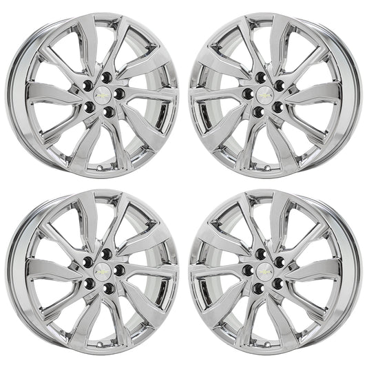 19" Chevrolet Equinox Bright Chrome wheels rims Factory OEM set 4 14063 EXCHANGE