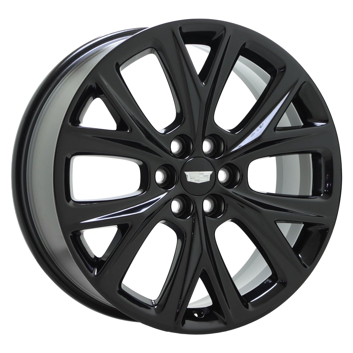 20" Cadillac XT5 XT6 Gloss Black wheels Factory OEM Original set 4835 EXCHANGE